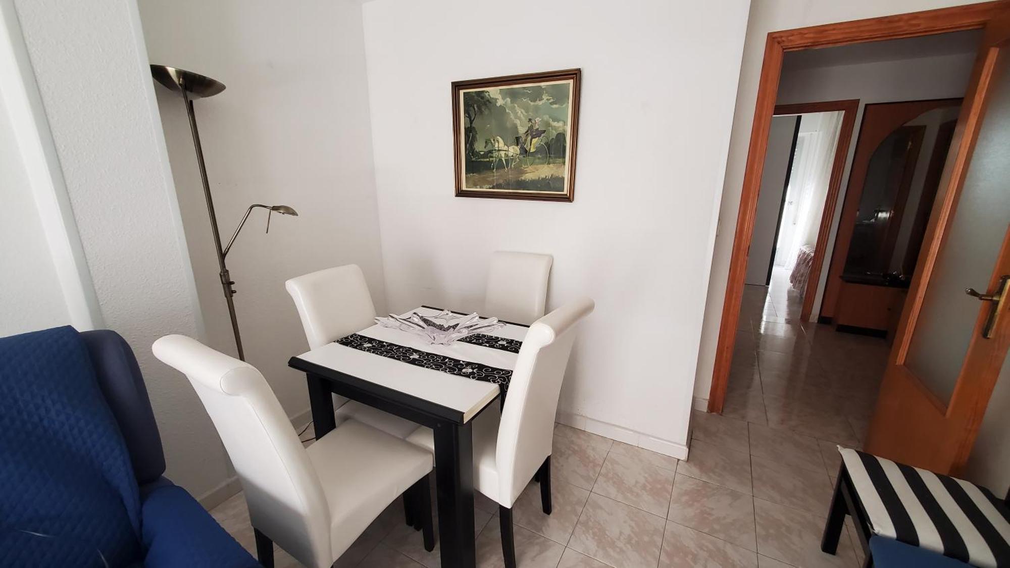 沙滩50m的独立公寓 Appartement Santa Pola
